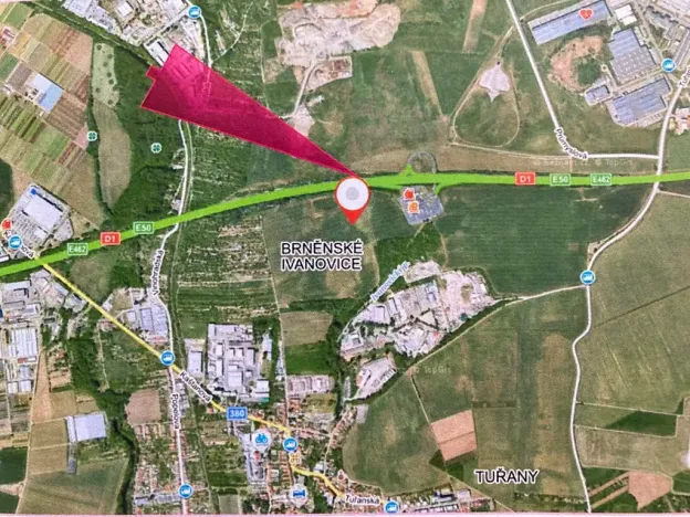 Prodej komerčního pozemku, Brno, 48506 m2