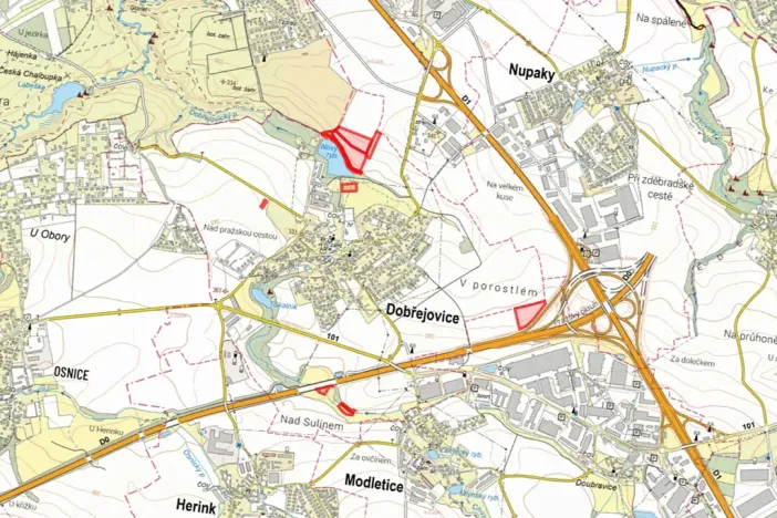 Prodej pole, Dobřejovice, 87676 m2