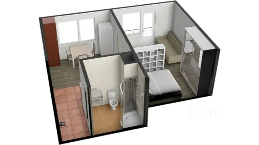 Prodej bytu 1+1, Písek, třída Přátelství, 38 m2