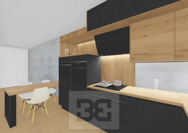 Pronájem bytu 2+kk, Praha - Čimice, Hrašeho, 53 m2