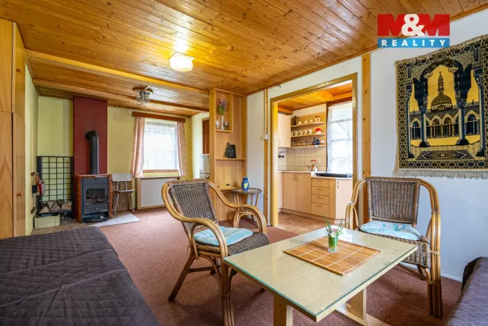 Prodej chaty, Jesenice, U Velkého rybníka, 27 m2