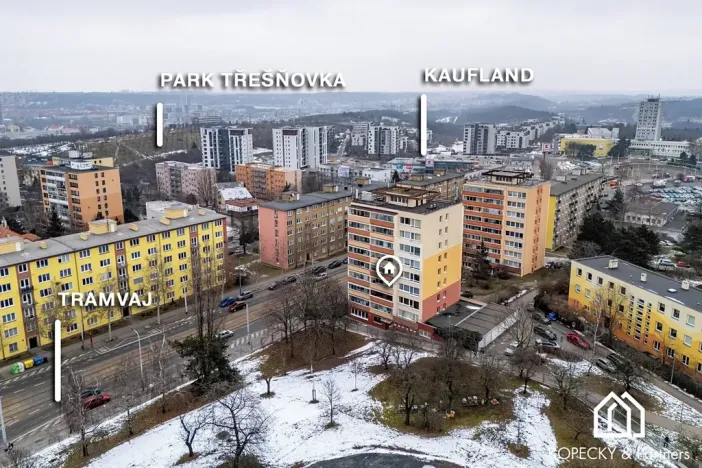 Prodej bytu 3+kk, Praha - Žižkov, Hartigova, 68 m2