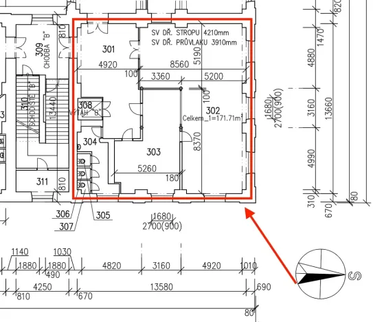 Pronájem obchodního prostoru, Šternberk, Nádražní, 122 m2