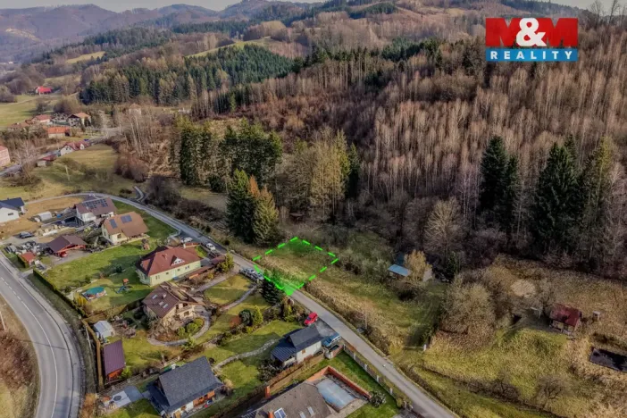 Prodej pozemku pro bydlení, Bystřička, 600 m2