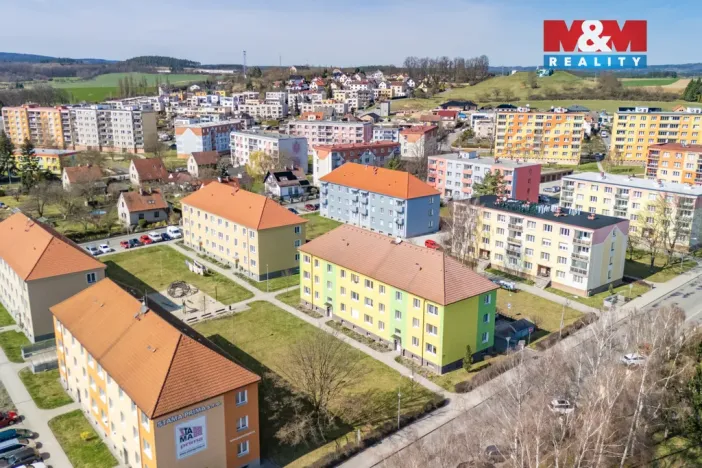 Prodej bytu 2+1, Horažďovice, Šumavská, 50 m2