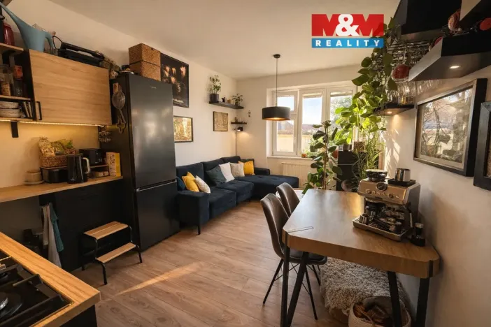 Pronájem bytu 2+kk, Praha - Podolí, Levá, 37 m2