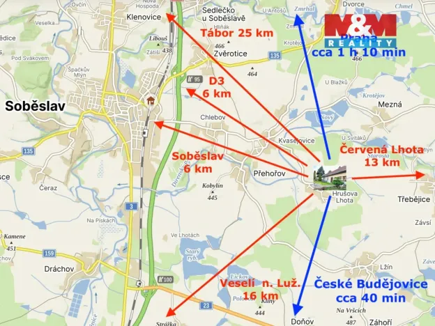 Prodej chalupy, Přehořov - Hrušova Lhota, 84 m2