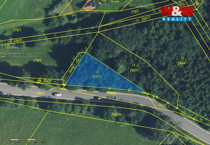 Prodej lesa, Kosov, 467 m2