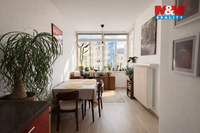 Pronájem bytu 2+kk, Praha - Holešovice, Heřmanova, 55 m2