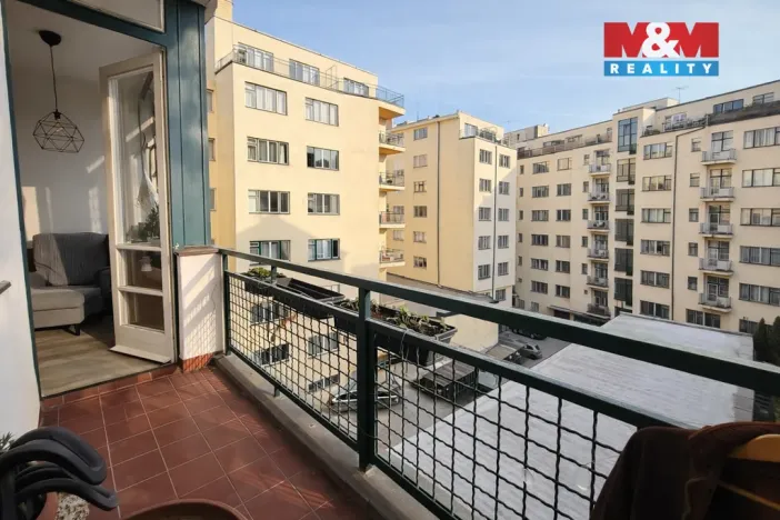 Pronájem bytu 2+kk, Praha - Holešovice, Heřmanova, 55 m2