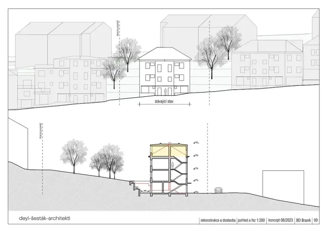 Prodej rodinného domu, Praha - Braník, U družstva Práce, 260 m2