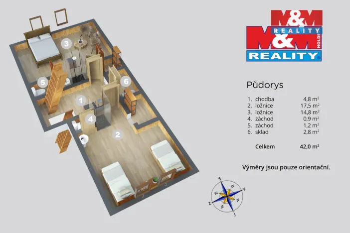 Prodej chalupy, Labská Stráň, 129 m2