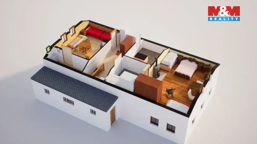 Prodej chalupy, Josefův Důl - Karlov, 110 m2