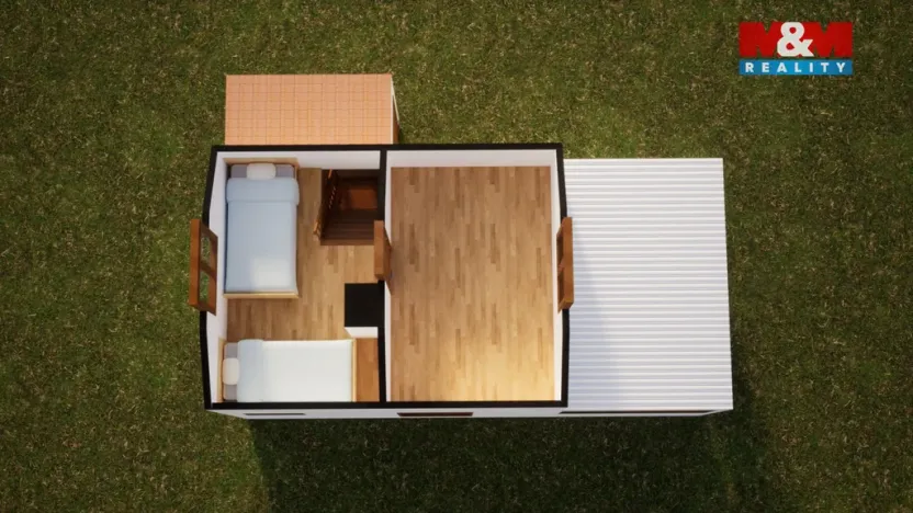 Prodej chaty, Arnoltice, 27 m2