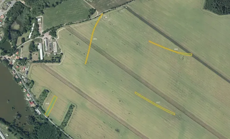 Prodej pole, Habry, 5235 m2