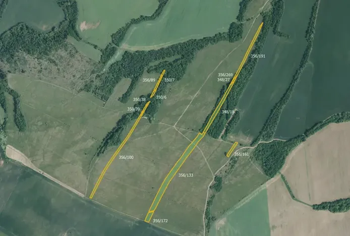 Prodej louky, Ivančice, 12517 m2