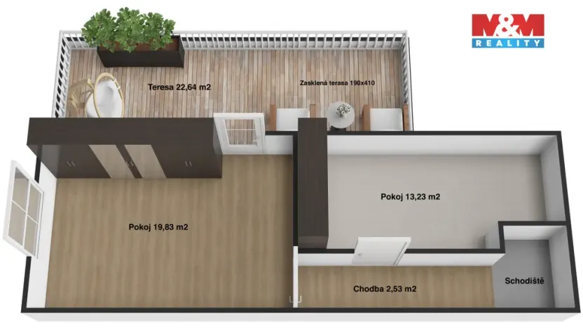 Prodej rodinného domu, Jeneč, Bří. Nováků, 92 m2