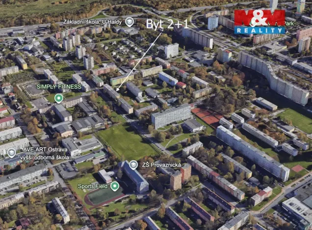 Prodej bytu 2+1, Ostrava - Hrabůvka, Provaznická, 56 m2