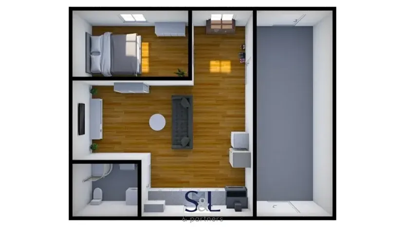 Pronájem bytu 2+kk, Mimoň, Nádražní, 35 m2