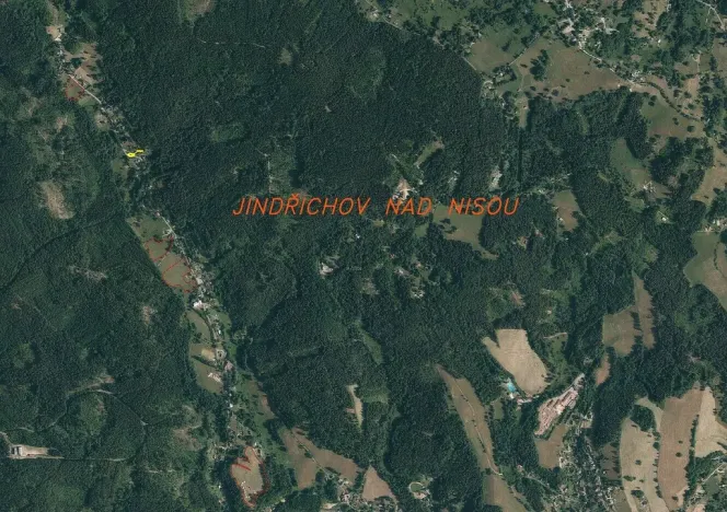 Prodej pozemku, Lučany nad Nisou - Jindřichov, 179 m2