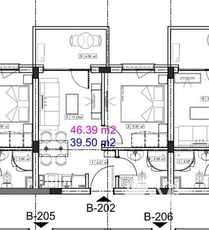 Prodej bytu 2+kk, Nesebar, Bulharsko, 39 m2