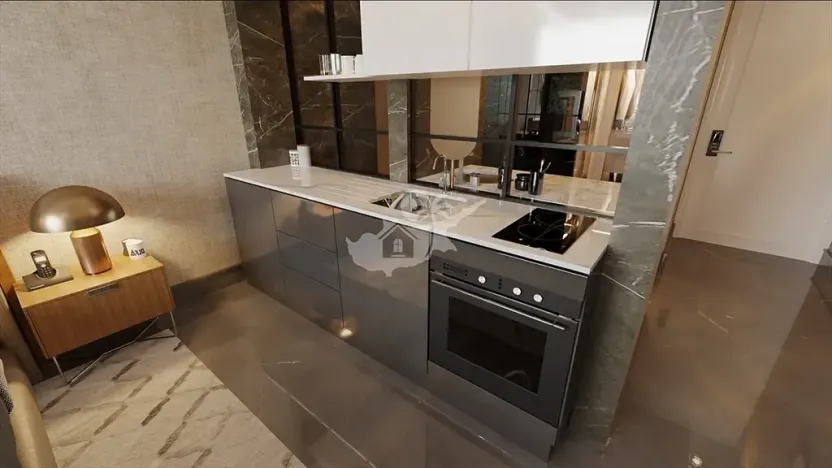 Prodej bytu 1+kk, Trikomo, Kypr, 37 m2