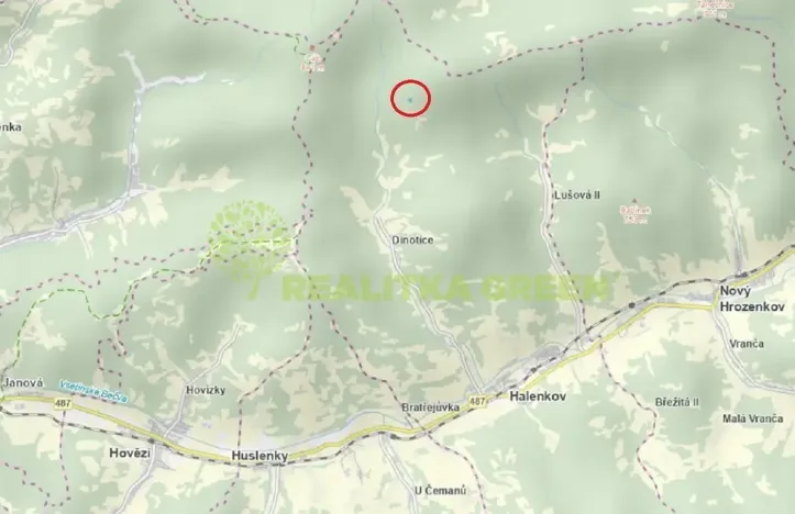 Prodej lesa, Halenkov, 3003 m2