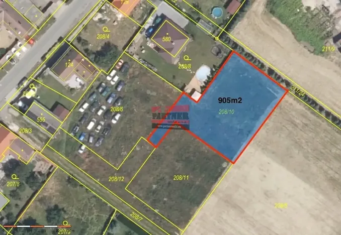 Prodej pozemku pro bydlení, Vyšehořovice, 905 m2