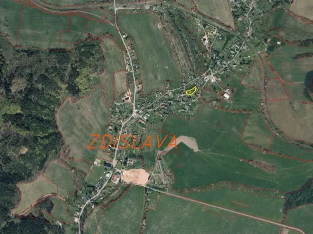 Dražba pozemku pro bydlení, Zdislava, 1043 m2