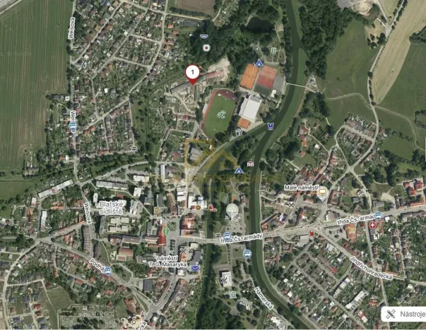 Prodej komerčního pozemku, Veselí nad Lužnicí - Veselí nad Lužnicí I, Sokolská, 20365 m2