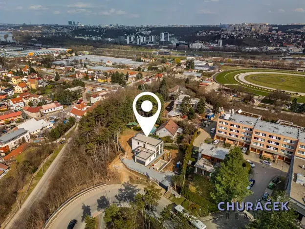 Prodej pozemku pro bydlení, Praha - Velká Chuchle, Na hvězdárně, 1262 m2