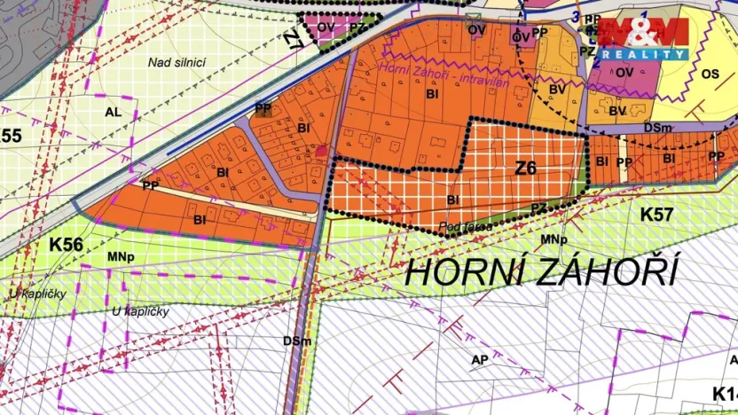 Prodej pozemku pro bydlení, Záhoří - Horní Záhoří, 856 m2