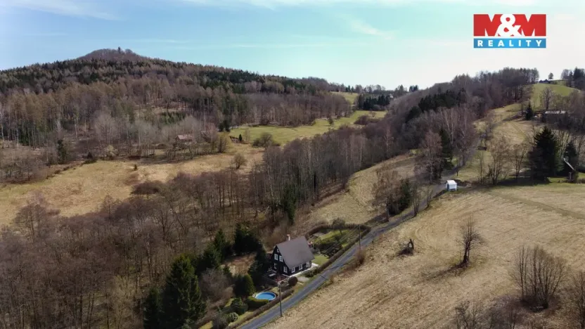 Prodej chalupy, Krásná Lípa - Vlčí Hora, 160 m2