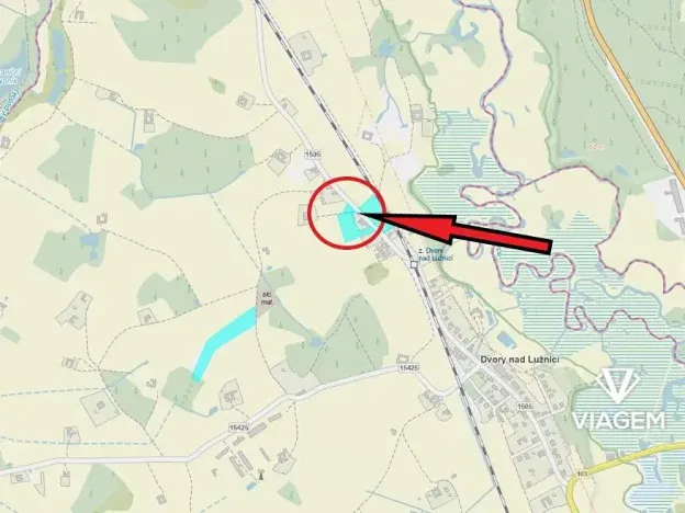 Prodej podílu zahrady, Dvory nad Lužnicí, 45 m2