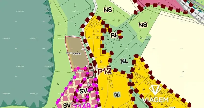 Prodej zahrady, Světlá nad Sázavou, 1963 m2