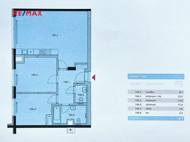 Prodej bytu 3+kk, Horoměřice, Karla IV., 80 m2