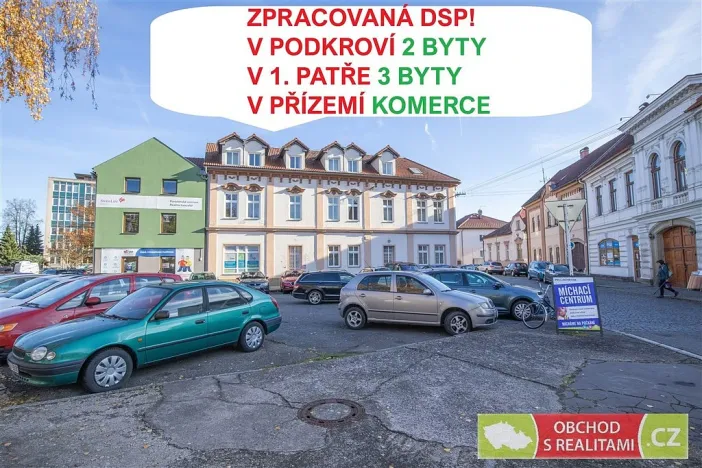 Prodej činžovního domu, Chrudim - Chrudim IV, Lupáčova, 612 m2