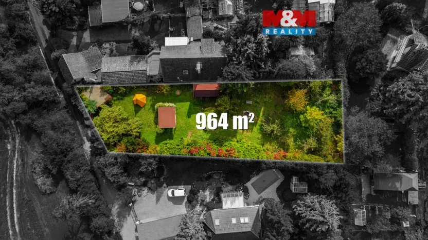 Prodej zahrady, Litoměřice, 964 m2