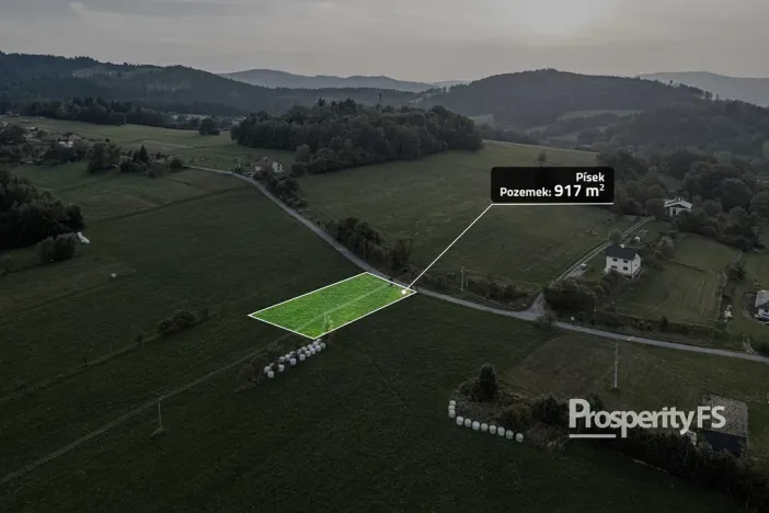Prodej pozemku, Písek, 917 m2