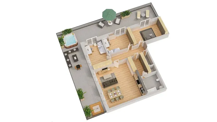 Prodej bytu 4+kk, Praha - Běchovice, Českobrodská, 115 m2