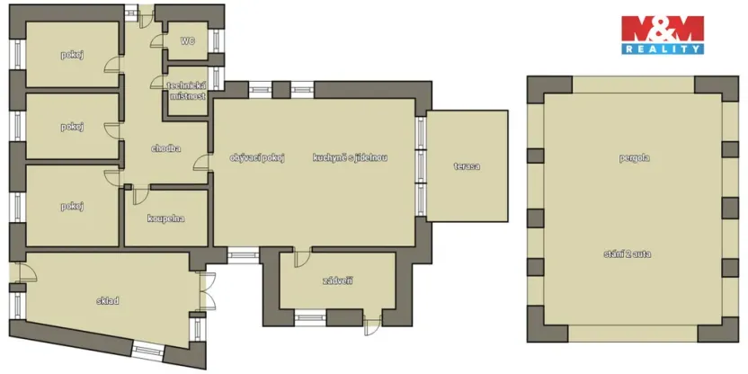 Prodej rodinného domu, Čejov, 158 m2