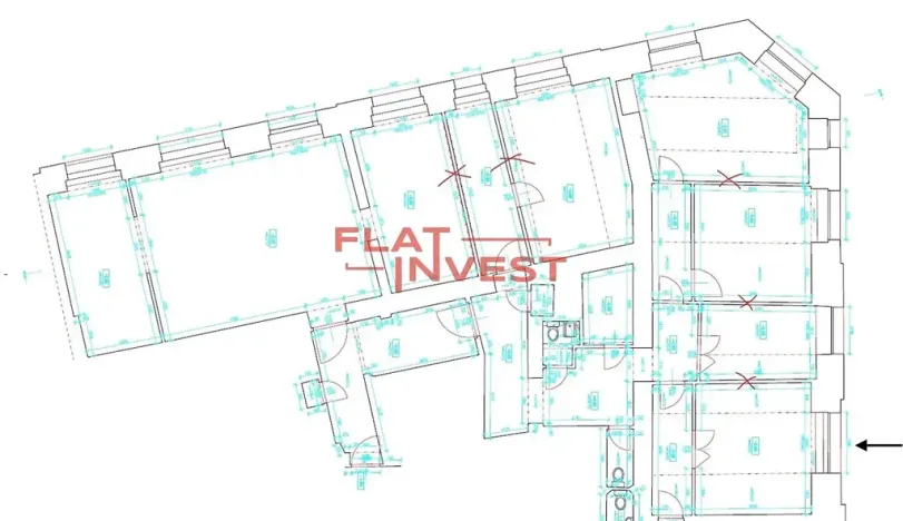 Pronájem obchodního prostoru, Praha - Vršovice, Vršovická, 233 m2