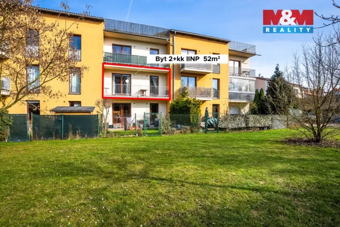 Pronájem bytu 2+kk, Hostivice, B. Němcové, 52 m2