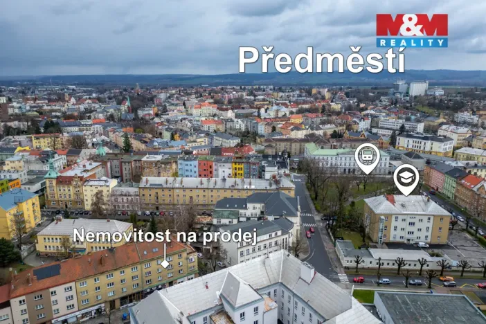 Prodej činžovního domu, Opava - Předměstí, Hany Kvapilové, 575 m2