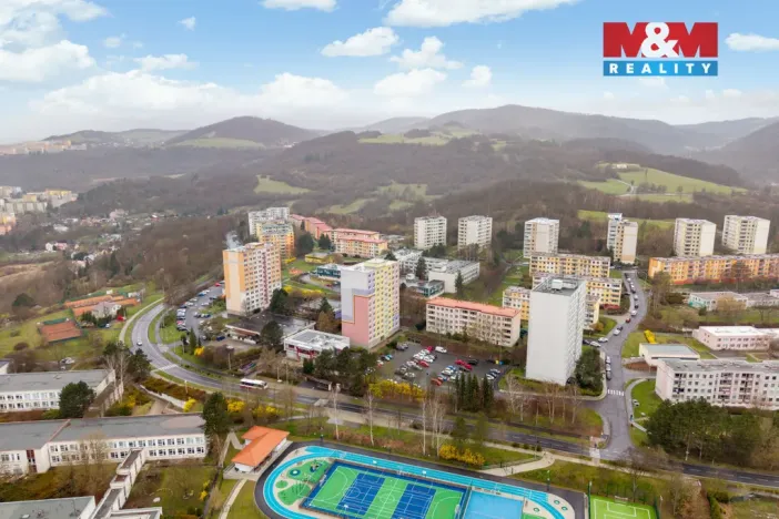Prodej bytu 1+1, Ústí nad Labem - Krásné Březno, Rozcestí, 41 m2