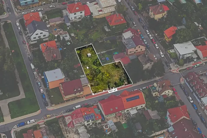 Prodej pozemku pro bydlení, Praha - Hloubětín, Mochovská, 901 m2
