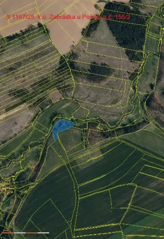 Prodej lesa, Pošná, 3636 m2