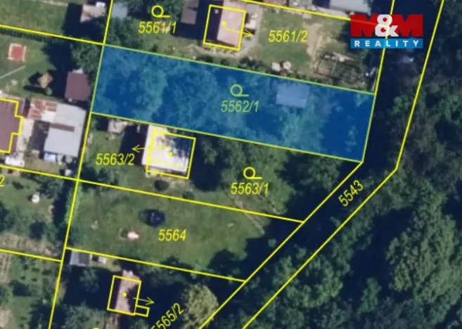 Prodej zahrady, Šternberk, 401 m2