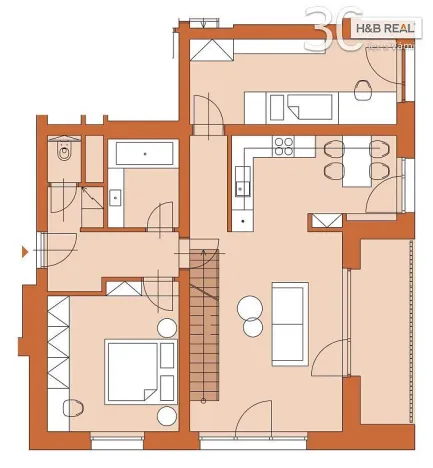 Prodej bytu 4+kk, Halenkov, 119 m2