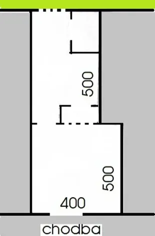 Pronájem kanceláře, Praha - Libeň, Sokolovská, 32 m2